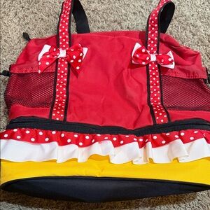 Disney Red and Yellow Polka Dot Bag